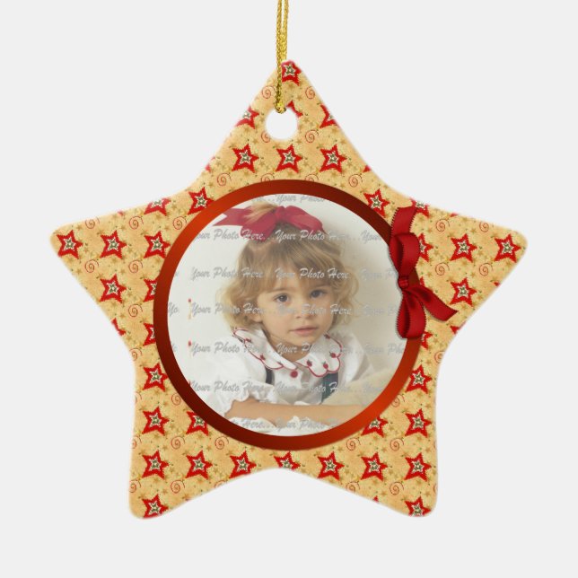 2 Sided - Your a Star Photo Ornament (Front)
