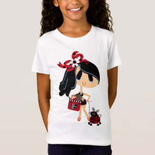 2 SidedGirls' Bella+Canvas Fitted Babydoll T-Shirt