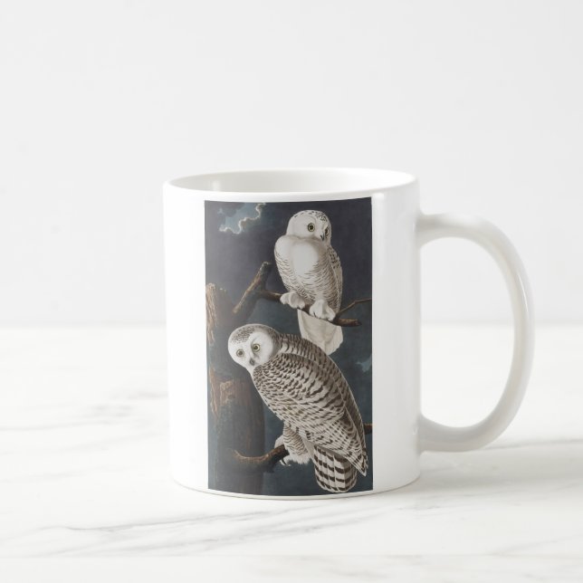 2 Snowy Owls Mug (Right)