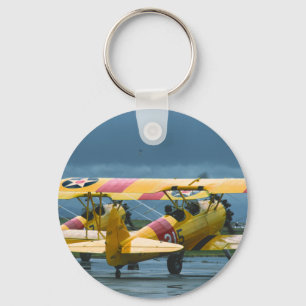2 Stearman Keychain