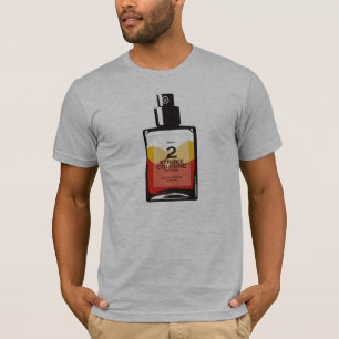 "2 Stroke Cologne" Heather Grey T-shirt