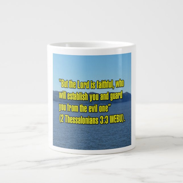 2 Thessalonians 3:3 WEBU Mug (Front)