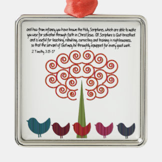 2 Timothy 3:15-17 Christmas Ornament