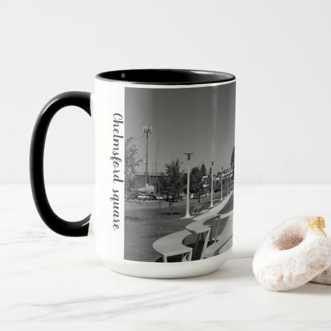 2 tone mug (With Donut)