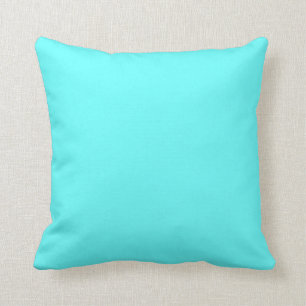 2 tone pastel teal blue  pillow