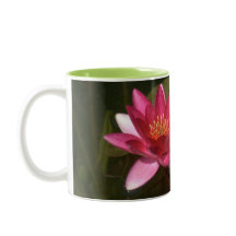 2 TONED MUG, " PINK LOTUS BLOSSOM"