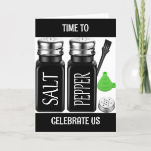 2 TOTALLY DIFFERENT PEOPLE IN LOVE FOREVER CARD