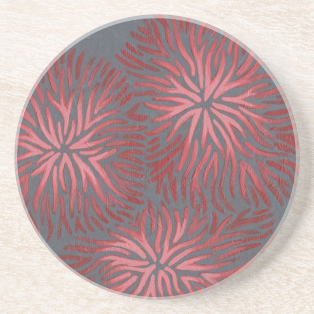 2-Up Dianthus II Coaster (Front)
