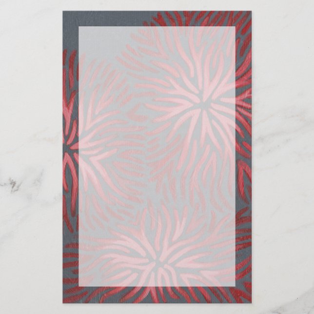 2-Up Dianthus II Stationery (Front)