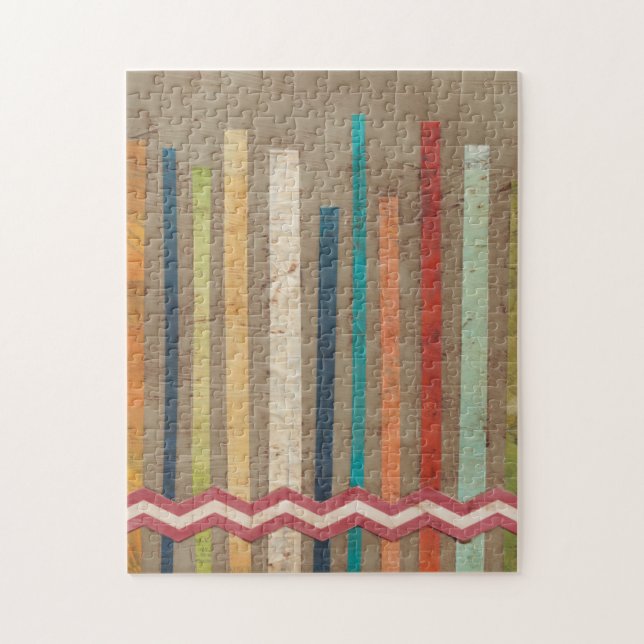 2-Up Paper Fences II Jigsaw Puzzle (Vertical)