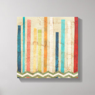 2-Up Paper Fences IV Canvas Print