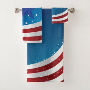 #2 USA BATH TOWEL SET