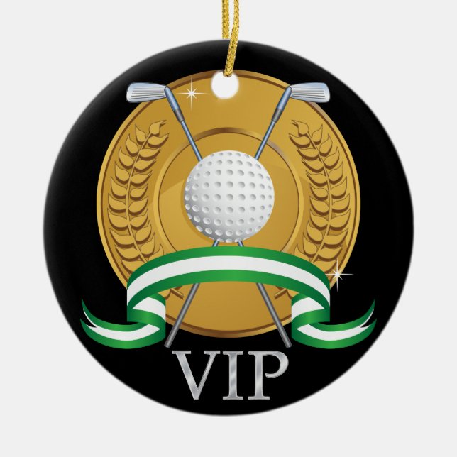 #2 VIP Golf Ornament - SRF (Front)
