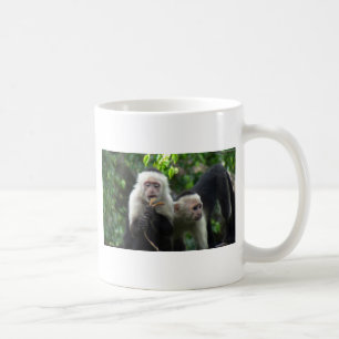 2 White Face Capuchin Monkeys Coffee Mug