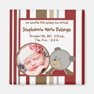 2"x2" Announcement Magnet Cocalos Buttons