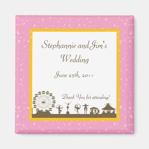 2"x2" Favour Magnet Carnival