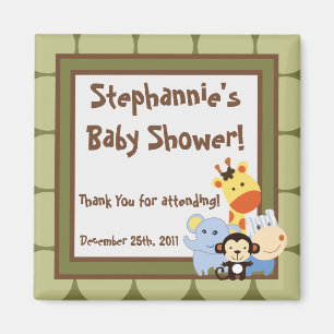 2"x2" Favour Magnet Jungle Play