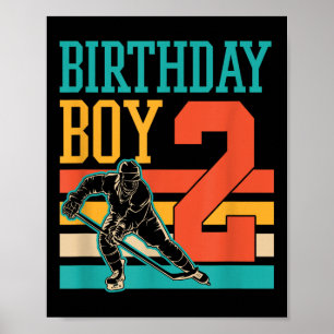 2 Year Old Ice Hockey Themed 2nd Birthday Party Su Poster