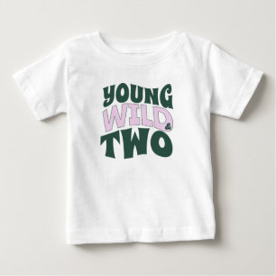 2 year old shirt toddler young wild & two