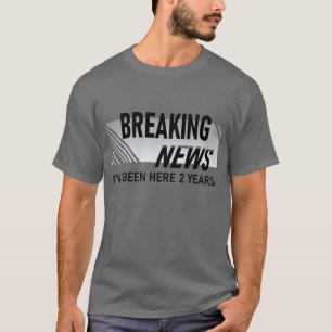 2 Year Work Anniversary Employee 2nd T-Shirt