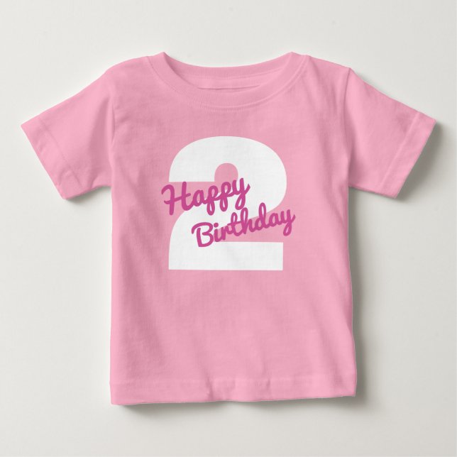 2 years old - Fine Jersey T-Shirt (Front)