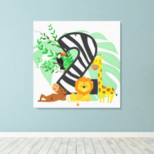 2 years old! Happy Birthday baby! Canvas Print