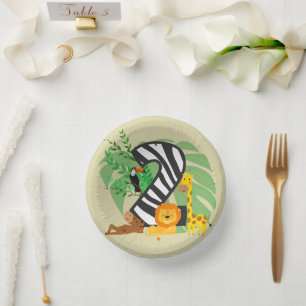 2 years old! Happy Birthday baby! Paper Plate
