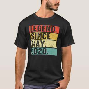 2 Years Old Legend Since May 2020 2nd Birthday T-Shirt