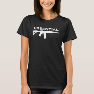2A 2nd Amendment Essential AR15 Pro Gun T-Shirt