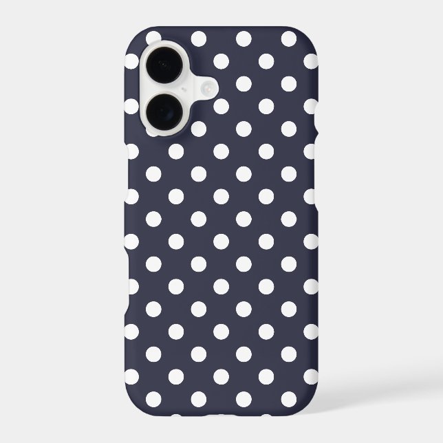 2AM Blue Polka Dot iPhone 7 Plus Case (Back)