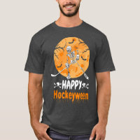 2AOL Happy Hockeyween Skeleton Hockey Player Hallo