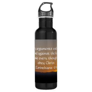 2Corinthians 10:5 710 Ml Water Bottle