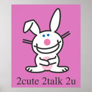 2cute 2talk 2u poster