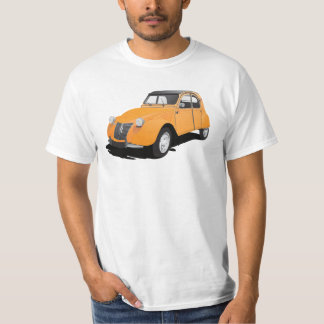 2CV (deux chevaux), orange T-Shirt