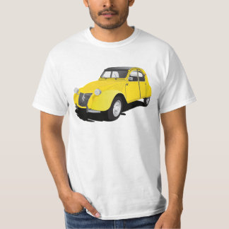 2CV (deux chevaux) yellow T-Shirt