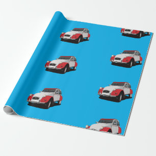 2CV in many colours Wrapping Paper
