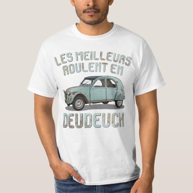 2CV Rust T-Shirt (Front)