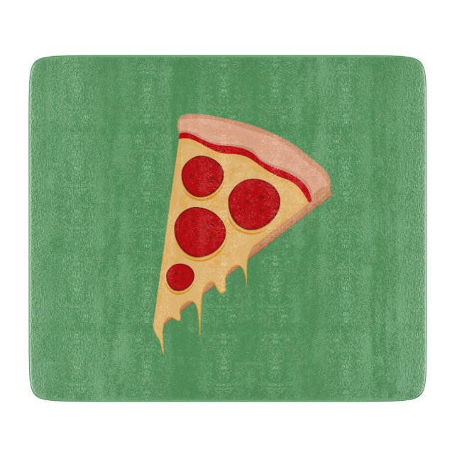 2D pepperoni pizza Cutting Board (Front)