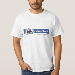 2FacedBook - An Illuminati Conspiracy T-Shirt