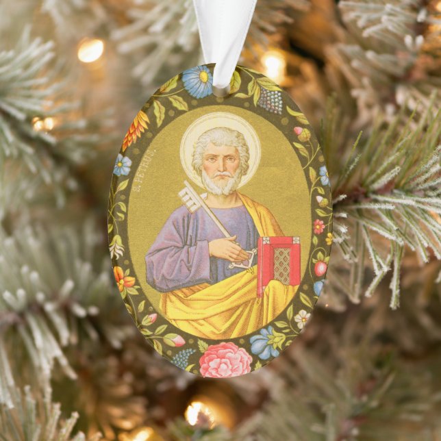2for1 Saints:  SS. Peter & Paul Acrylic Ornament (Tree)