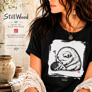 2HELLO FRIEND • StillWood • Chow & Hedgehog T-Shirt
