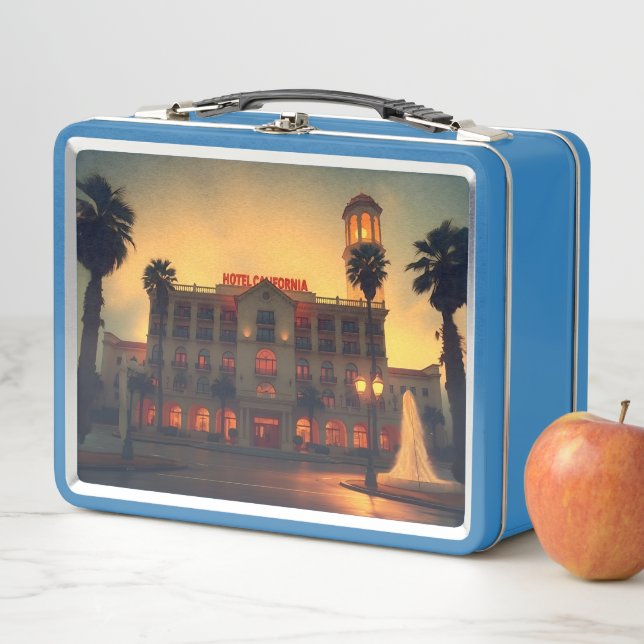 2Hotel California" Metal Lunch Box (In Situ)