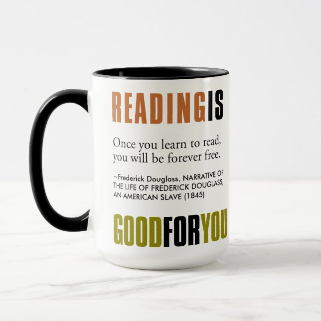 2LP Frederick Douglass Mug (Left)