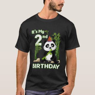 2Nd 2 Py Animal Panda T-Shirt