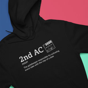 2nd AC Definition Dark Mode - Camera Team Hoodie