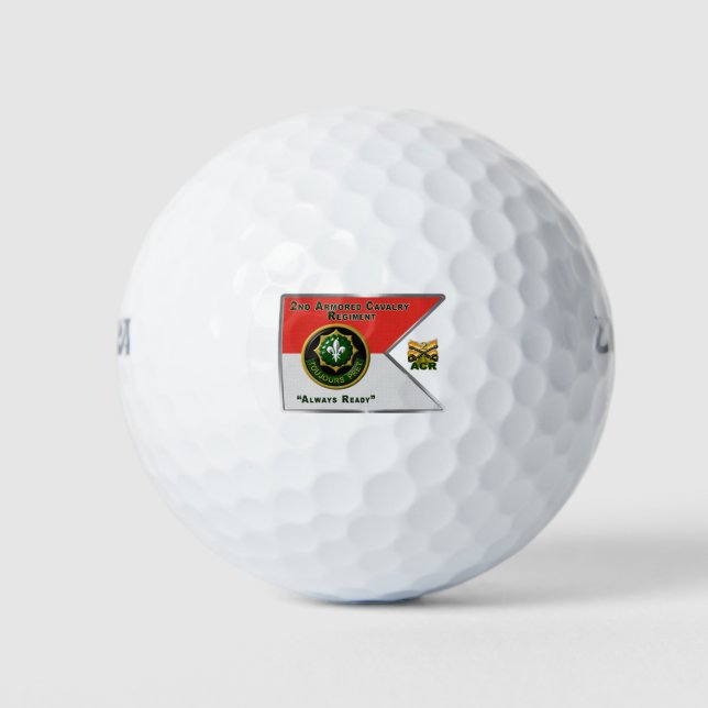 2nd ACR Guidon Golf Balls (Front)