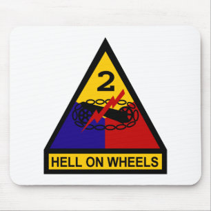 2nd AD Class A Shoulder Patch Mouse Mat