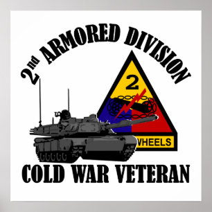 2nd AD Cold War Vet Poster