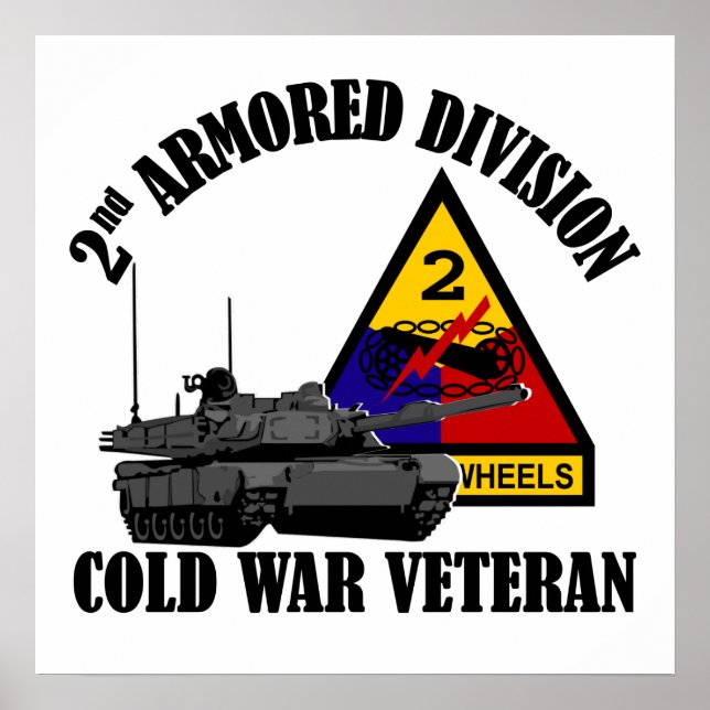 2nd AD Cold War Vet Poster (Front)