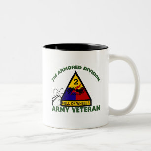 2nd AD Vet Two-Tone Coffee Mug